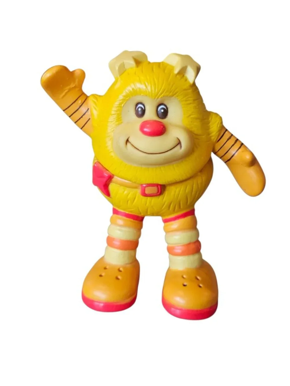 RARE RAINBOW BRITES CANARY YELLOW’S SPRITE “SPARK” LIGHT UP 1983 4” PLASTIC DOLL